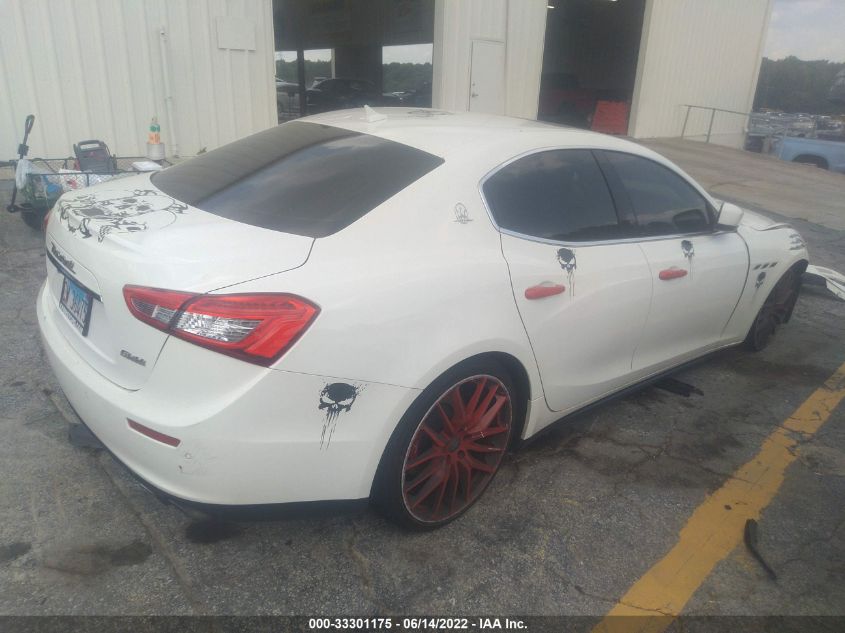 2014 MASERATI GHIBLI S Q4 ZAM57RTA2E1085432