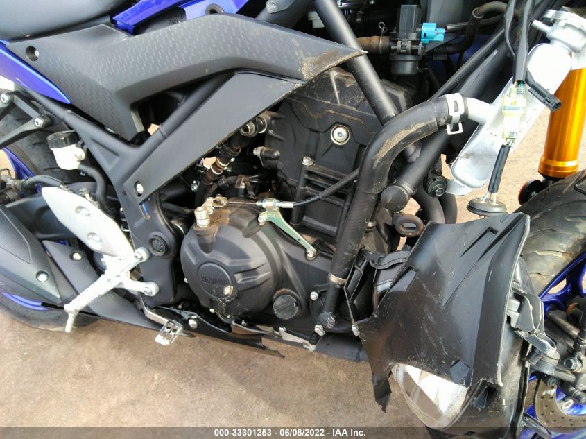 2019 YAMAHA YZFR3 MH3RH17Y7KK001110
