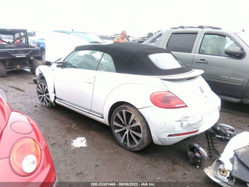2015 VOLKSWAGEN BEETLE CONVERTIBLE 2.0T R-LINE W/SOUND/NAV 3VW7S7AT5FM818059