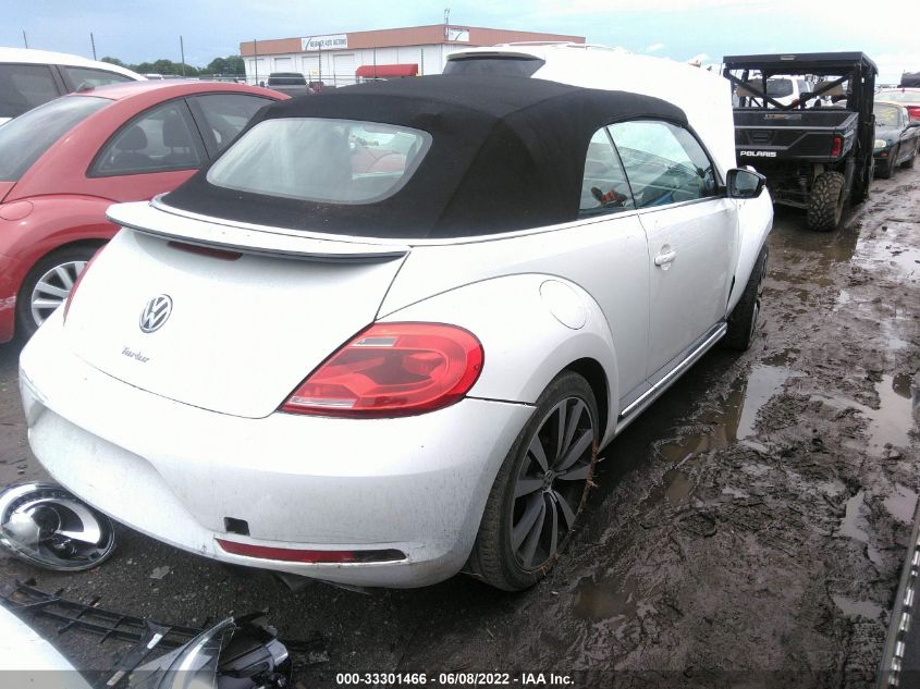 2015 VOLKSWAGEN BEETLE CONVERTIBLE 2.0T R-LINE W/SOUND/NAV 3VW7S7AT5FM818059