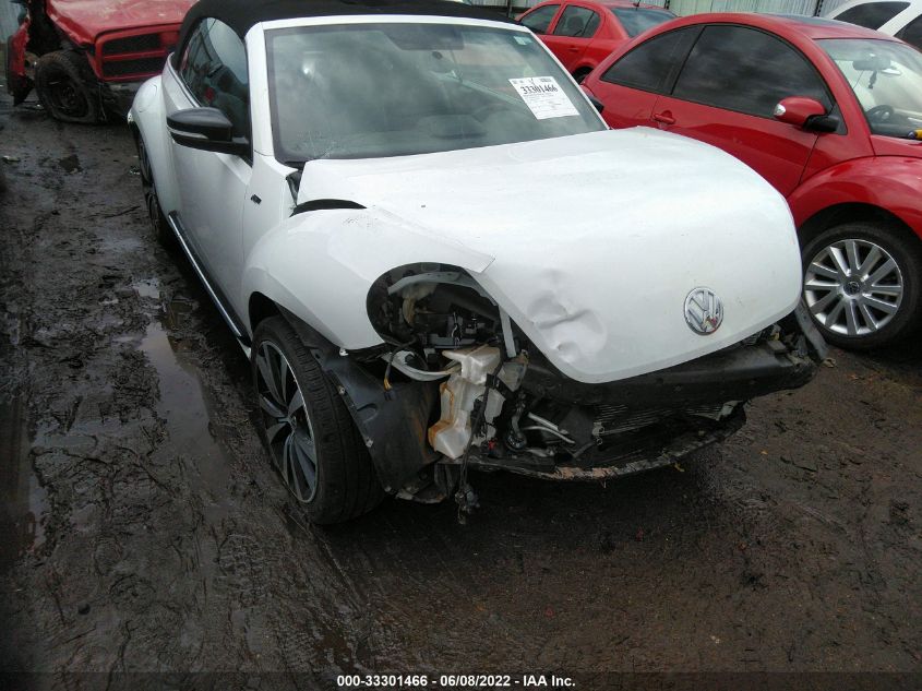 2015 VOLKSWAGEN BEETLE CONVERTIBLE 2.0T R-LINE W/SOUND/NAV 3VW7S7AT5FM818059