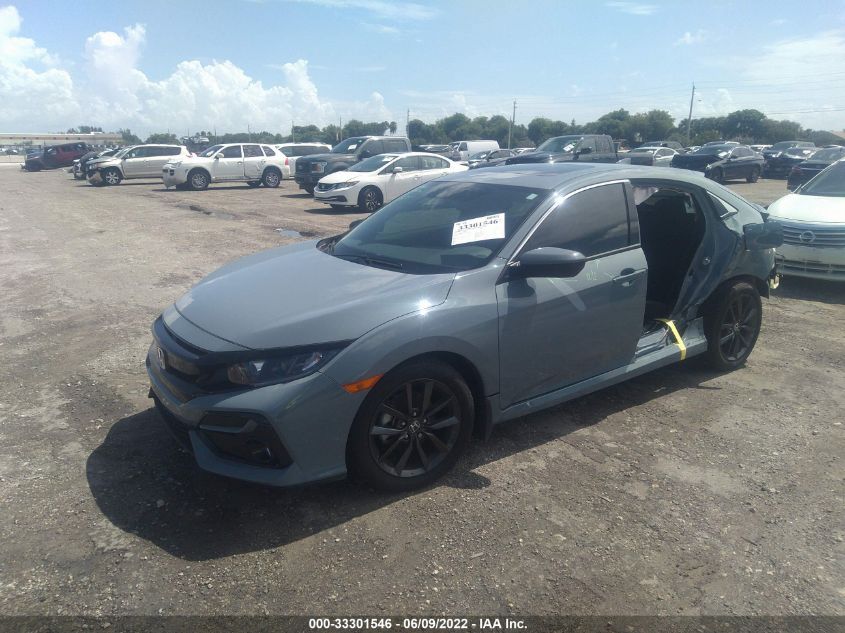 2021 HONDA CIVIC HATCHBACK EX SHHFK7H65MU427234
