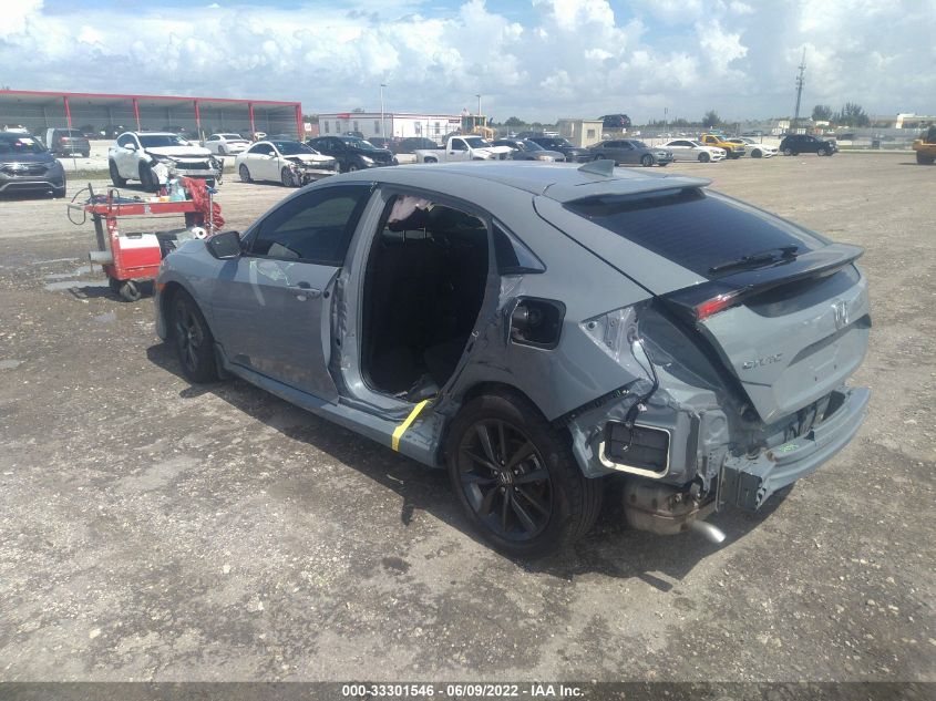 2021 HONDA CIVIC HATCHBACK EX SHHFK7H65MU427234