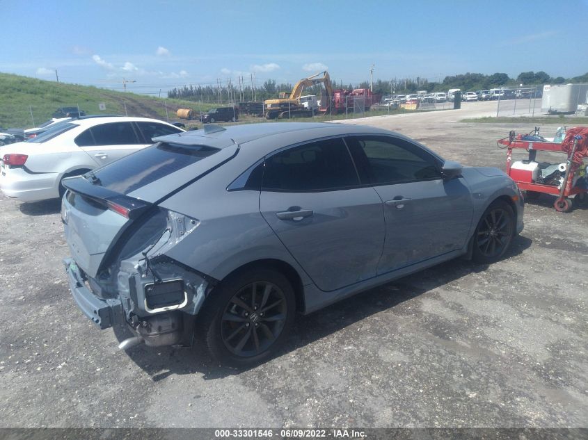 2021 HONDA CIVIC HATCHBACK EX SHHFK7H65MU427234