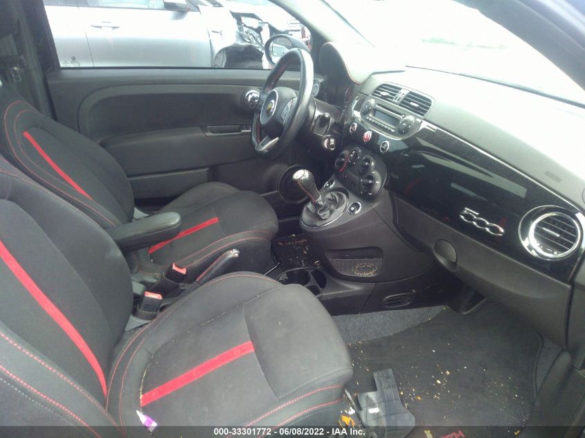 2013 FIAT 500 ABARTH 3C3CFFFH3DT753076