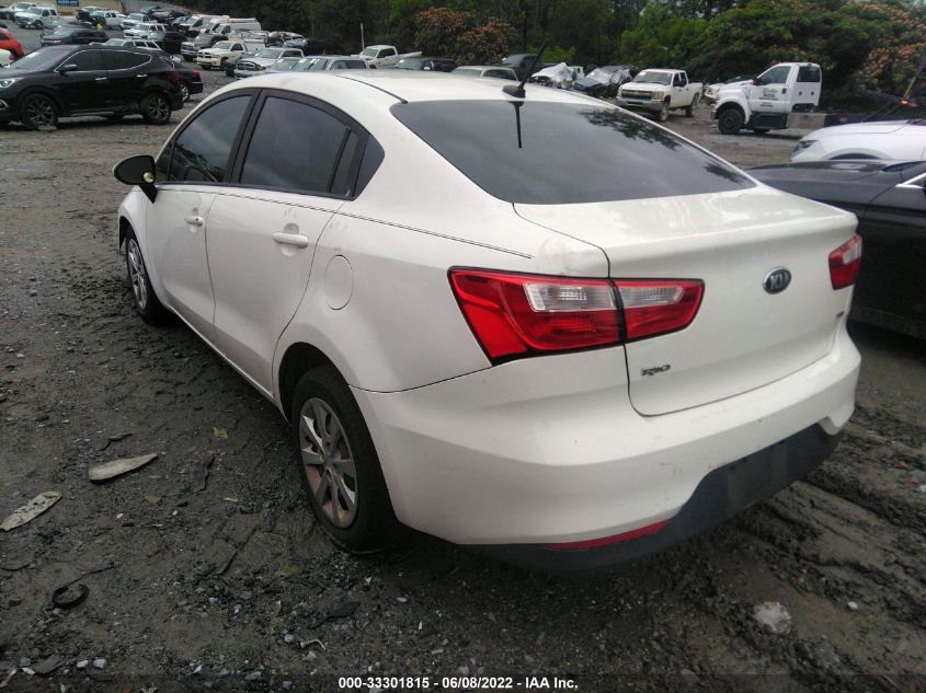 2017 KIA RIO LX KNADM4A33H6118751