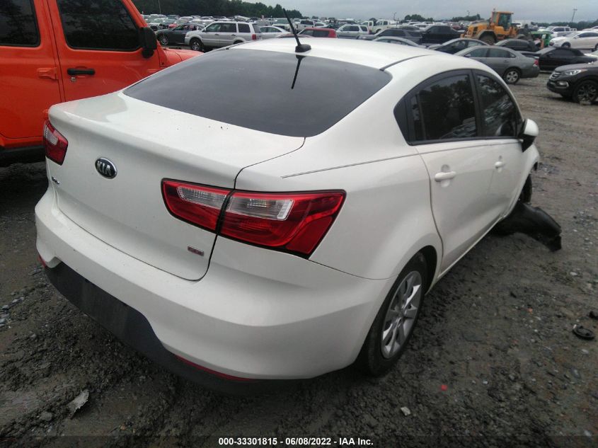 2017 KIA RIO LX KNADM4A33H6118751