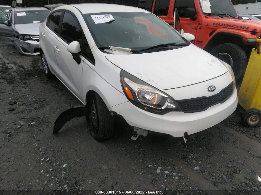 2017 KIA RIO LX KNADM4A33H6118751