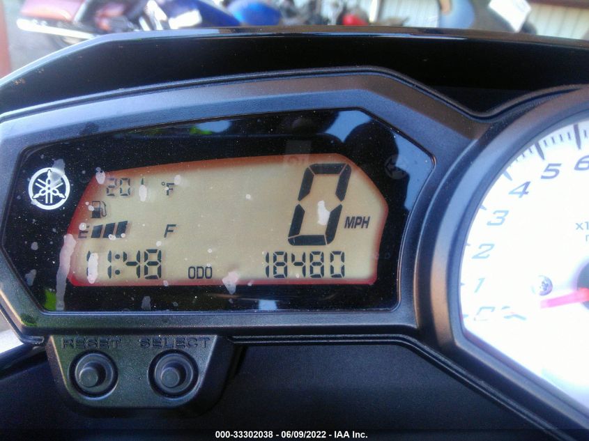 2011 YAMAHA FZ8 N JYARN27E3BA001366