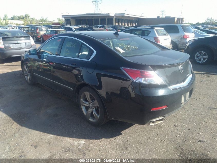 2014 ACURA TL TECH 19UUA9F52EA001434