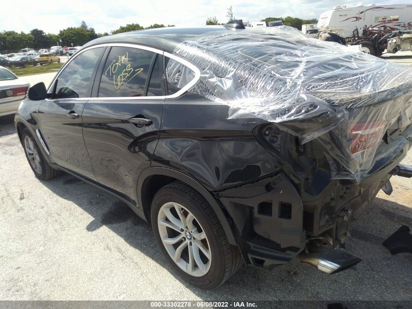 2015 BMW X6 XDRIVE50I 5UXKU6C52F0F93877