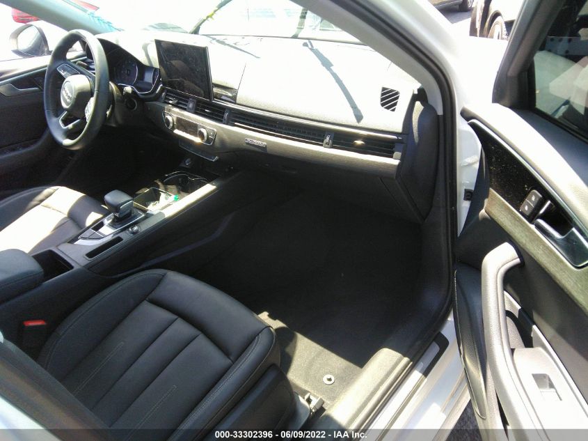 2021 AUDI A4 SEDAN PREMIUM WAUABAF49MN010045