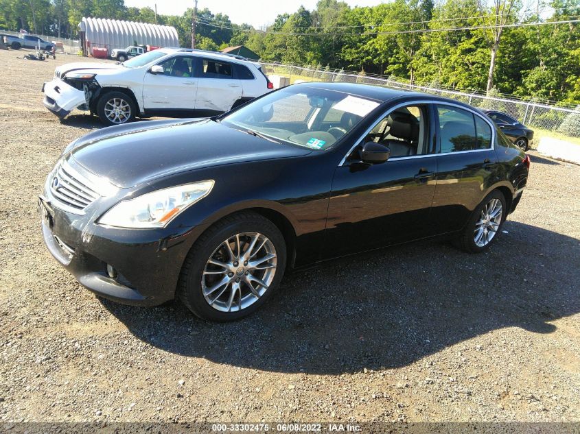2013 INFINITI G37 SEDAN X JN1CV6AR4DM762280