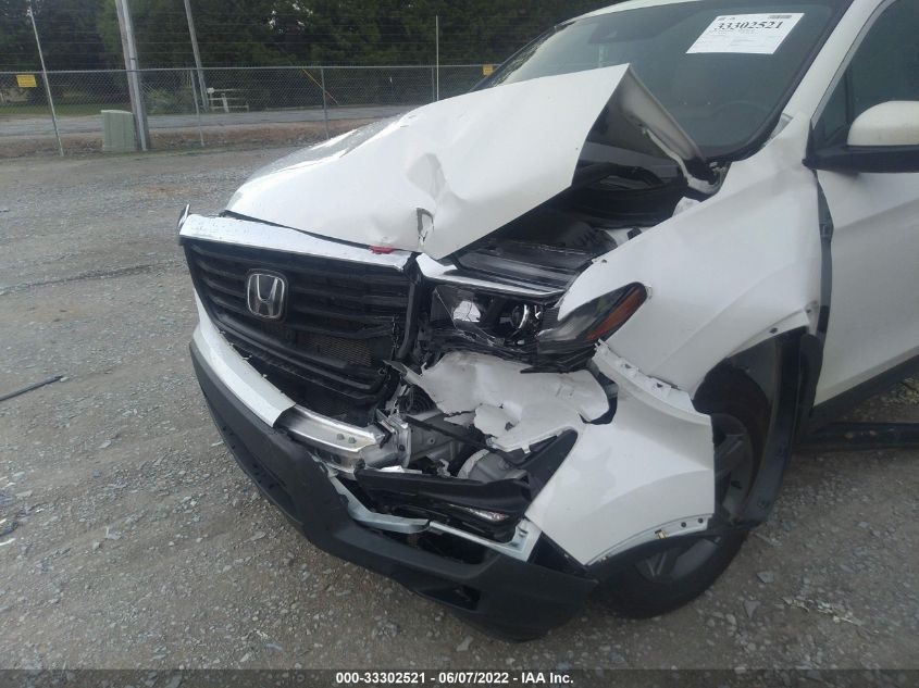 2021 HONDA RIDGELINE RTL 5FPYK3F55MB008885