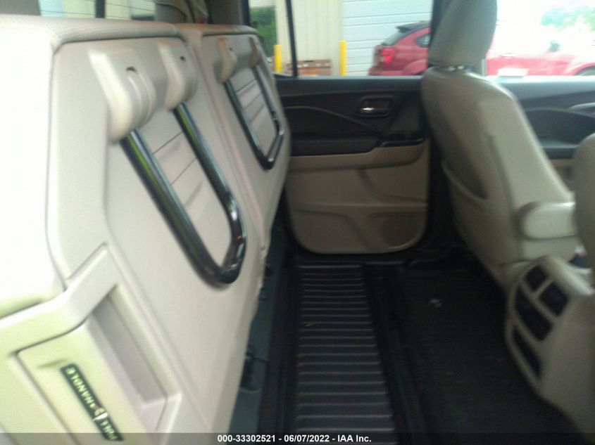 2021 HONDA RIDGELINE RTL 5FPYK3F55MB008885