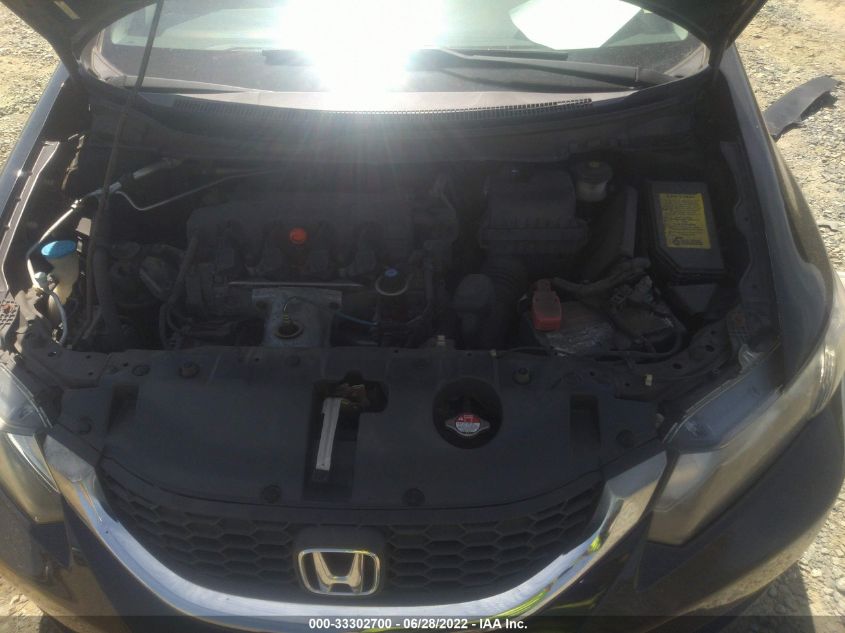 2013 HONDA CIVIC SDN LX 2HGFB2F54DH597689