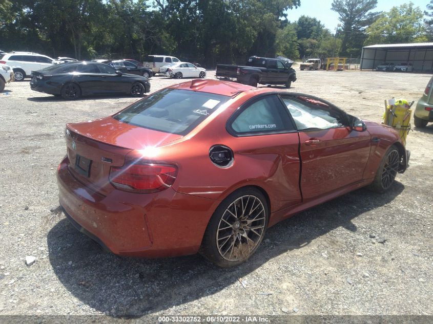 2019 BMW M2 COMPETITION WBS2U7C53K7D42562