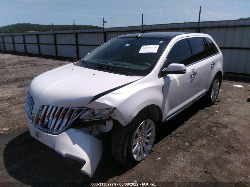 2013 LINCOLN MKX 2LMDJ8JK8DBL25285