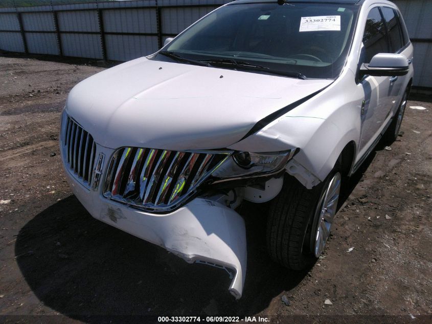 2013 LINCOLN MKX 2LMDJ8JK8DBL25285