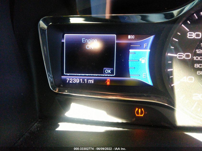 2013 LINCOLN MKX 2LMDJ8JK8DBL25285