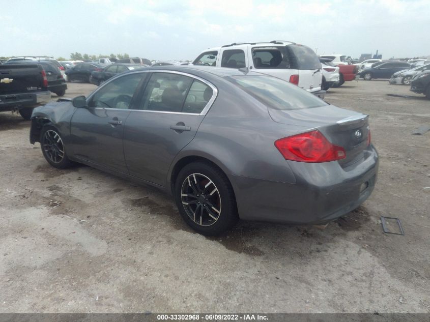 2013 INFINITI G37 SEDAN X JN1CV6AR9DM767538