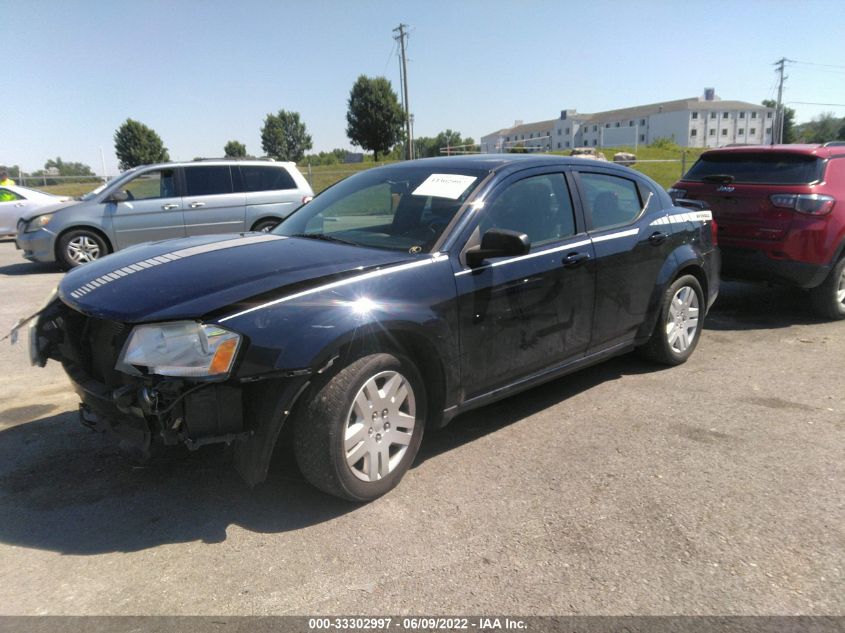 2013 DODGE AVENGER SE 1C3CDZAB6DN540441