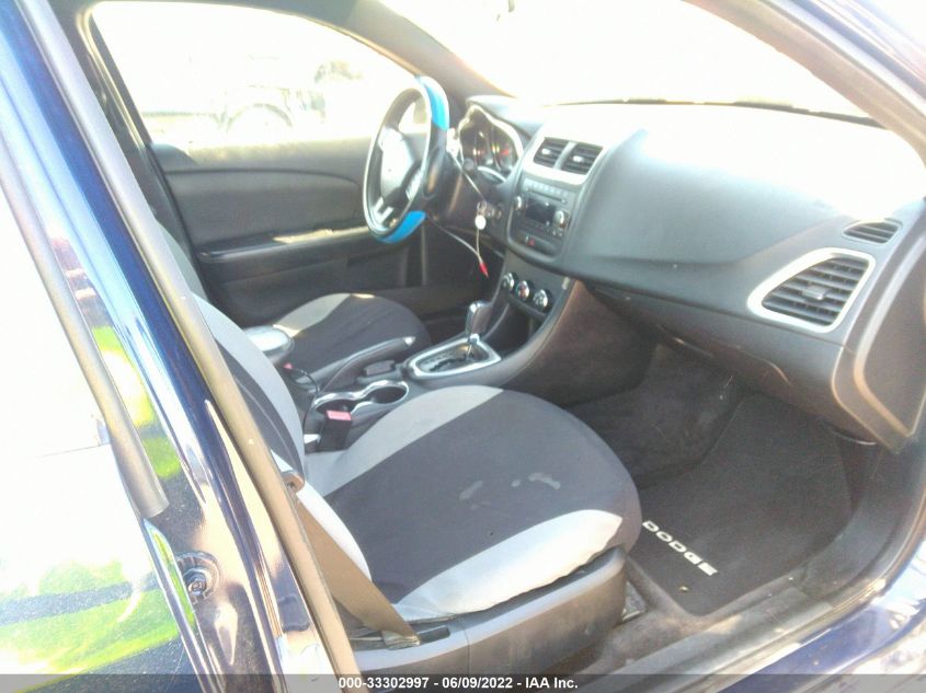 2013 DODGE AVENGER SE 1C3CDZAB6DN540441