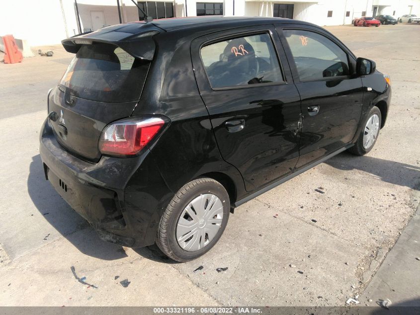2022 MITSUBISHI MIRAGE ES/LE ML32AUHJ9NH003291