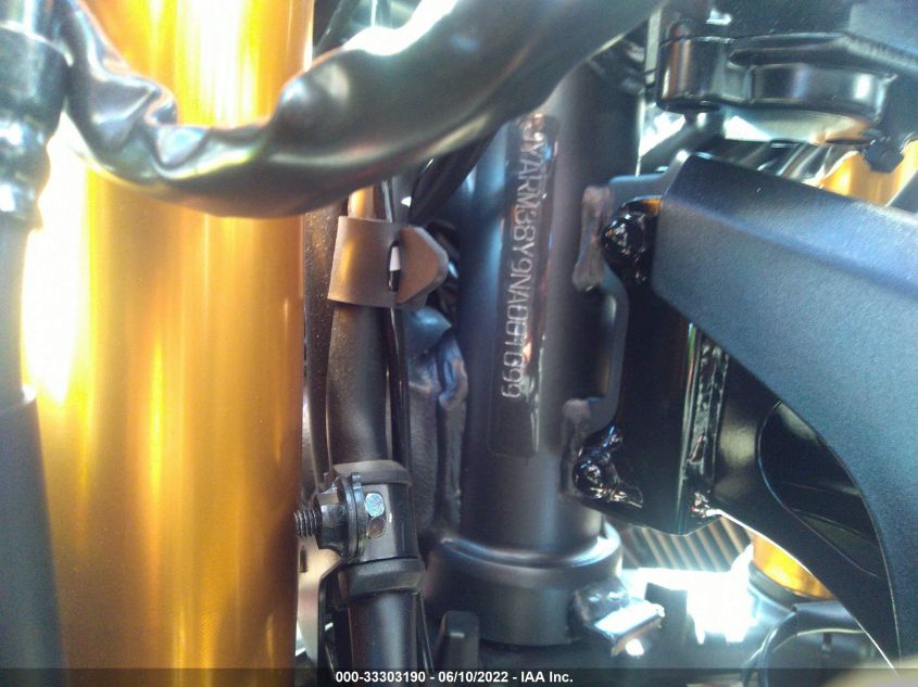 2022 YAMAHA YZFR7 JYARM38Y9NA001099