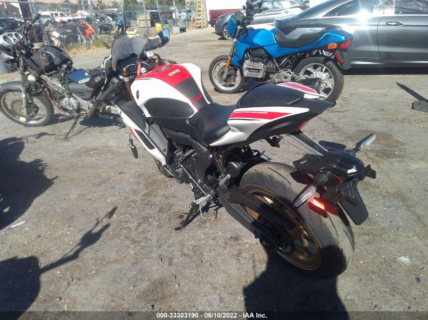 2022 YAMAHA YZFR7 JYARM38Y9NA001099