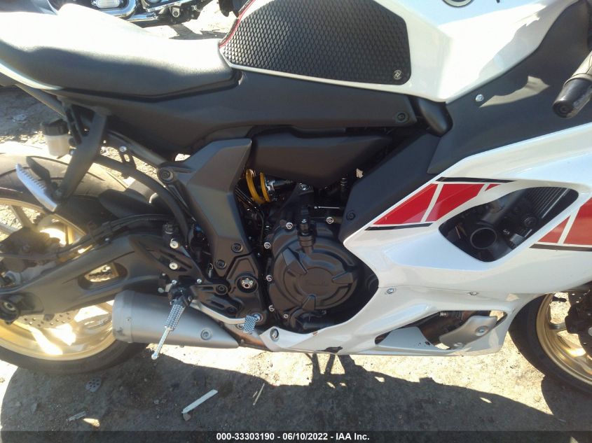 2022 YAMAHA YZFR7 JYARM38Y9NA001099