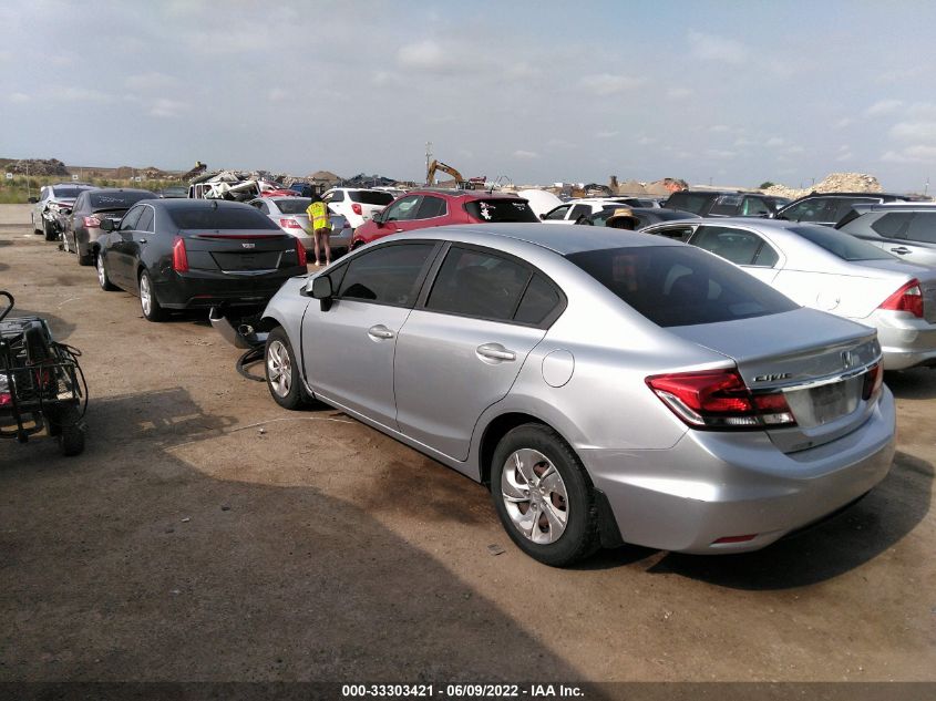 2013 HONDA CIVIC SDN LX 2HGFB2F56DH567416