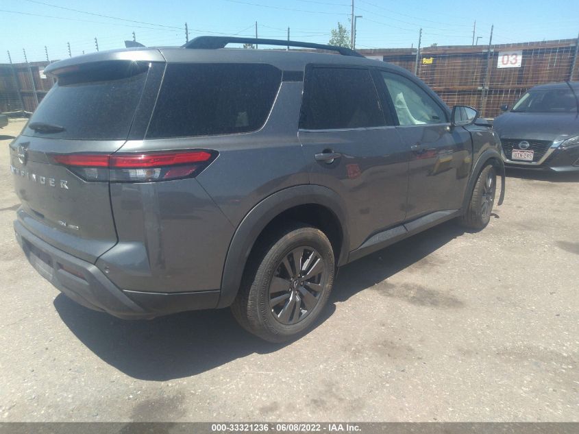 2022 NISSAN PATHFINDER SV 5N1DR3BC7NC216235