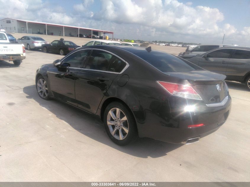 2013 ACURA TL TECH 19UUA8F50DA012733