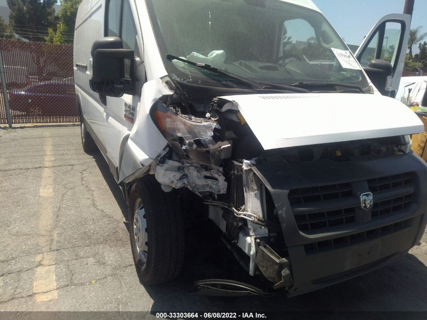 2018 RAM PROMASTER CARGO VAN 3C6TRVDG5JE115278