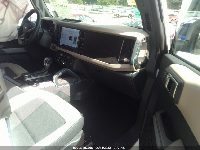 2022 FORD BRONCO BASE/BIG BEND 1FMEE5DP8NLA92066