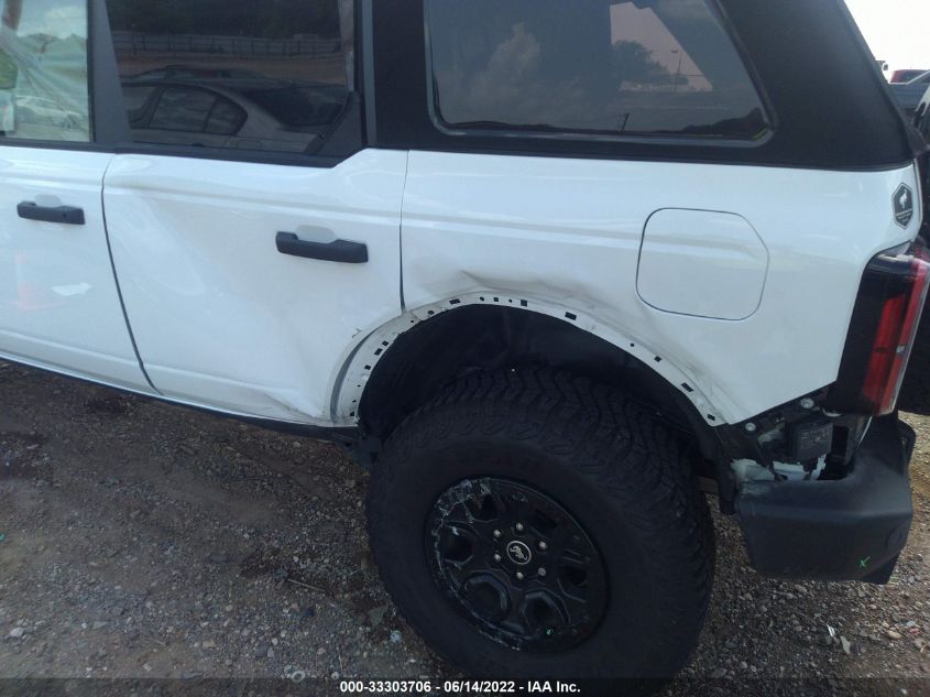 2022 FORD BRONCO BASE/BIG BEND 1FMEE5DP8NLA92066