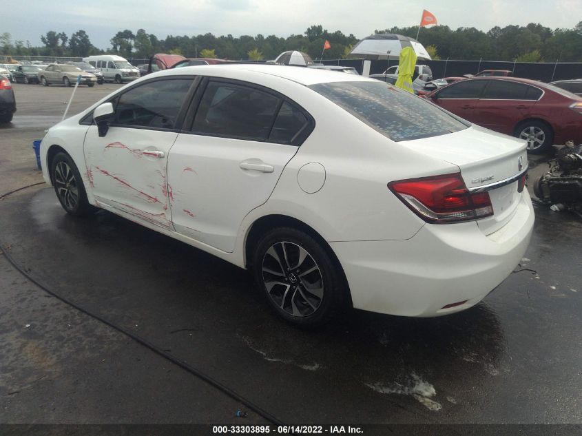 2013 HONDA CIVIC SDN EX 19XFB2F85DE027107