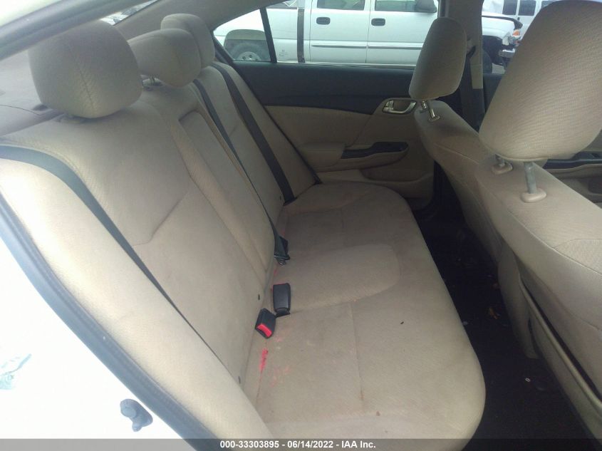 2013 HONDA CIVIC SDN EX 19XFB2F85DE027107