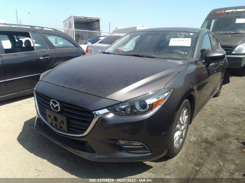 2017 MAZDA MAZDA3 4-DOOR SPORT 3MZBN1U74HM109364