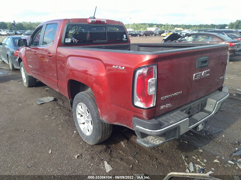 2016 GMC CANYON 4WD SLE 1GTG6CE36G1146280