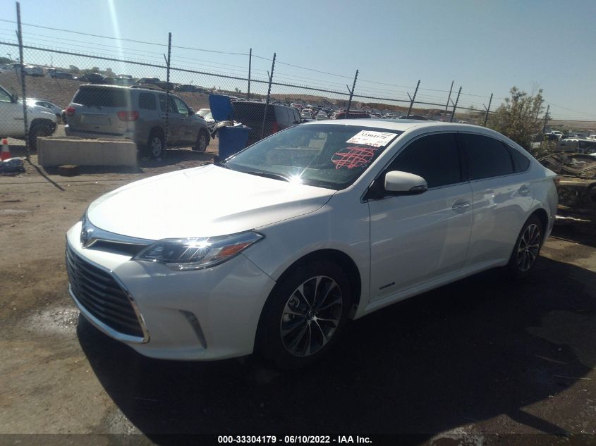 2016 TOYOTA AVALON HYBRID XLE PREMIUM/LIMITED 4T1BD1EB4GU054879