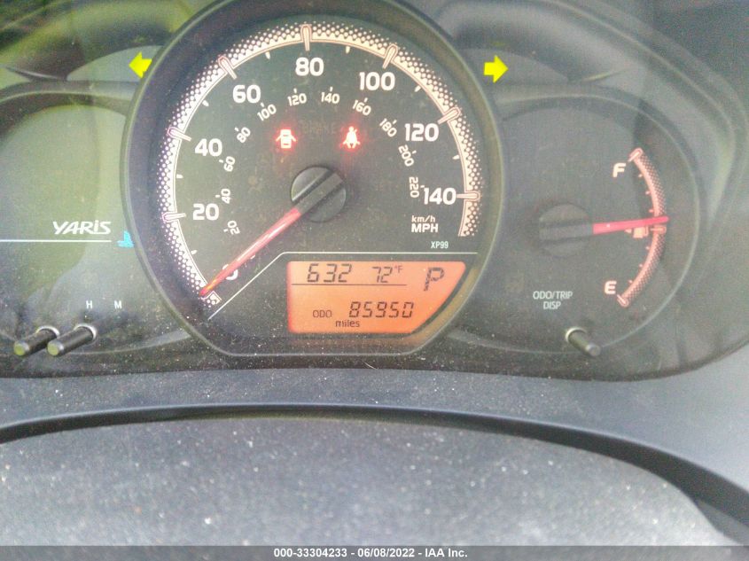 2015 TOYOTA YARIS VNKKTUD36FA039780