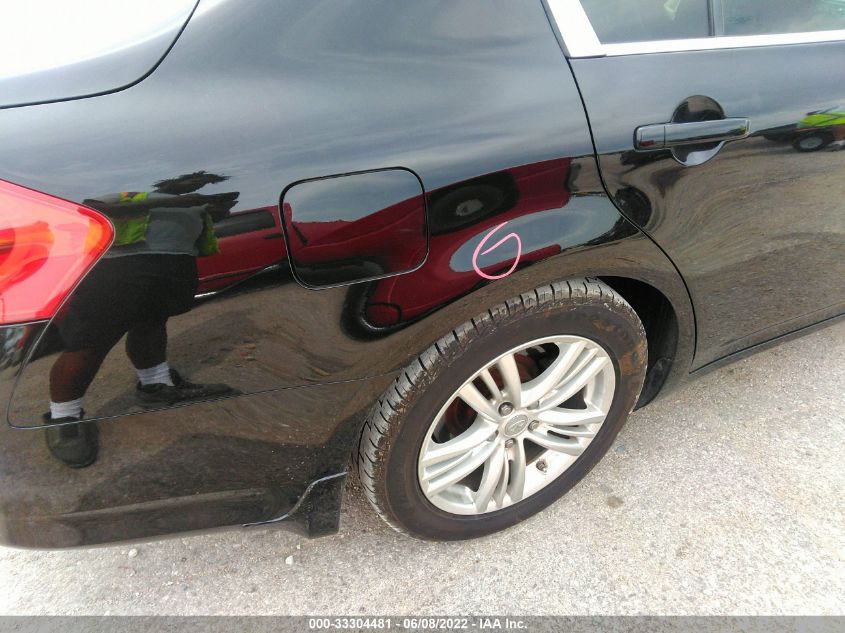 2013 INFINITI G37 SEDAN JOURNEY JN1CV6AP7DM726520