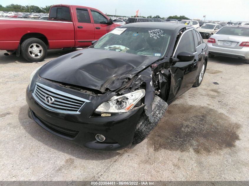 2013 INFINITI G37 SEDAN JOURNEY JN1CV6AP7DM726520