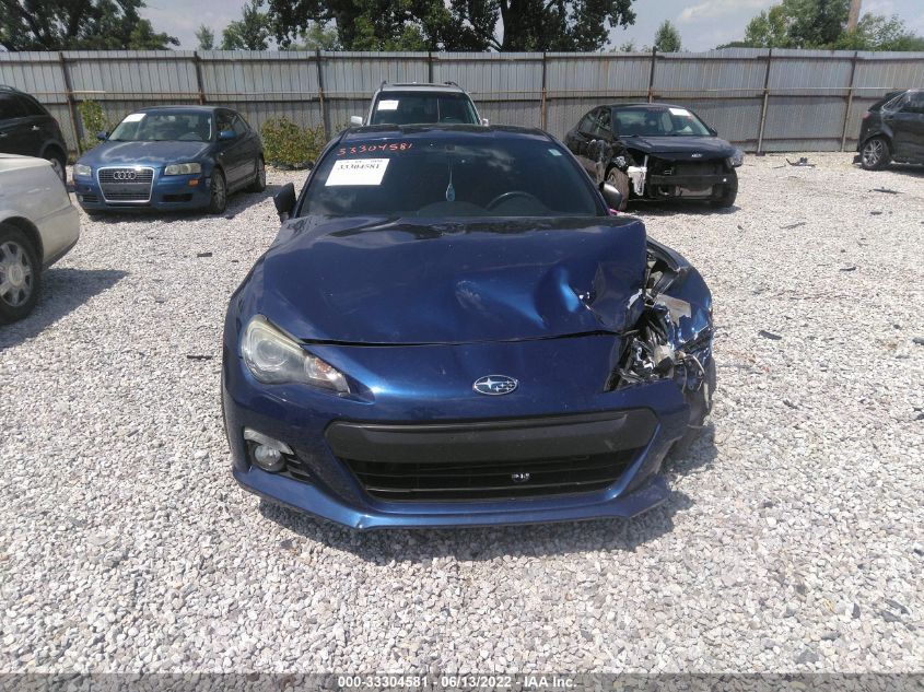 2013 SUBARU BRZ LIMITED JF1ZCAC19D1605519