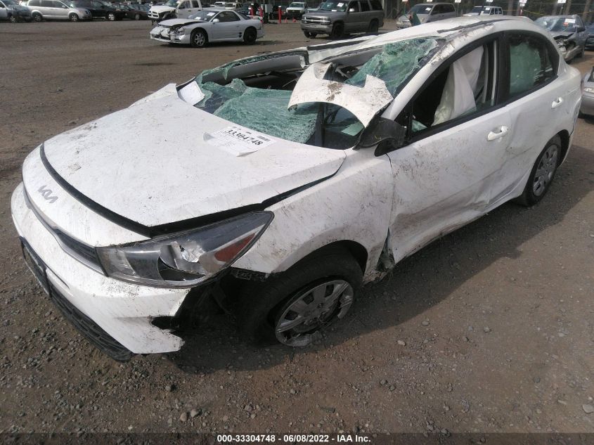 2022 KIA RIO S 3KPA24AD7NE462805