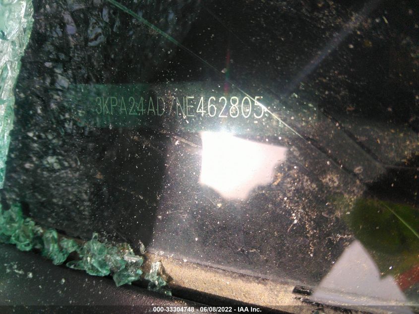 2022 KIA RIO S 3KPA24AD7NE462805