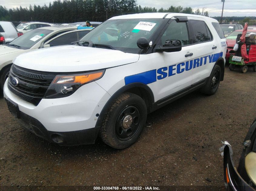 2014 FORD UTILITY POLICE 1FM5K8AR6EGB02652