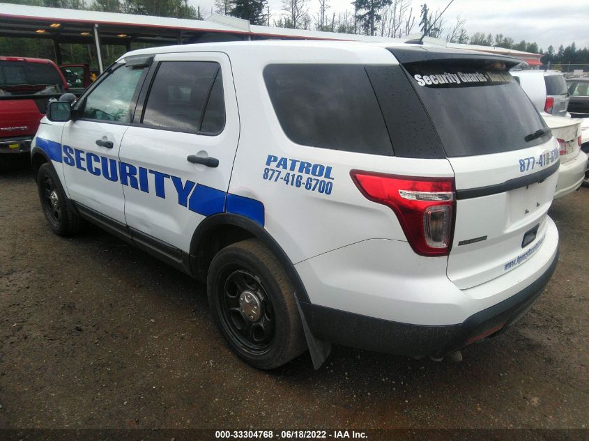 2014 FORD UTILITY POLICE 1FM5K8AR6EGB02652